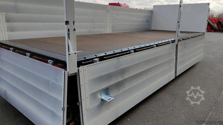 Ladepritsche PAVIC BPA 18E  Baustoff Anhänger SONDER PREIS ...