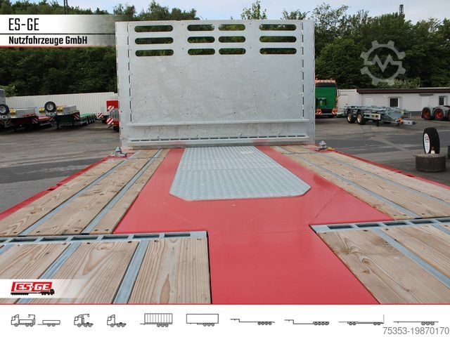 Working platform semitrailer FAYMONVILLE MAX Trailer MAX210 Telesattel