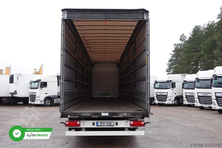 Auflieger mit Pritsche & Plane SCHMITZ CARGOBULL SCS24/L Varios