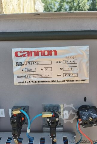 Polyurethane processing machine Cannon A SYS 10 STD