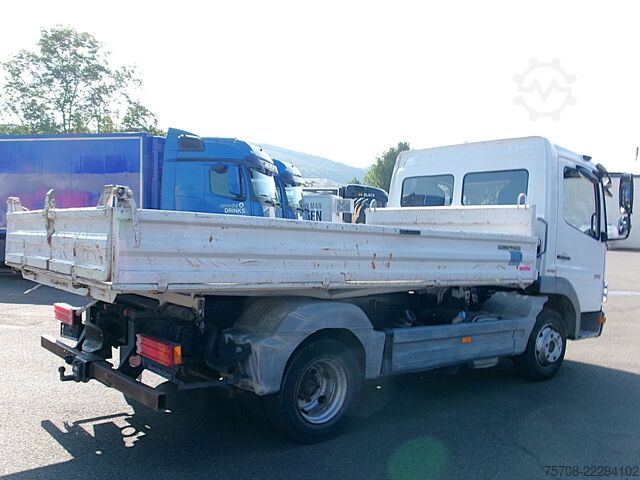 Three-way tipper van MERCEDES-BENZ 816 Atego*2x AHK*AH Bremse + Hydr.*Diff*3 Pedale