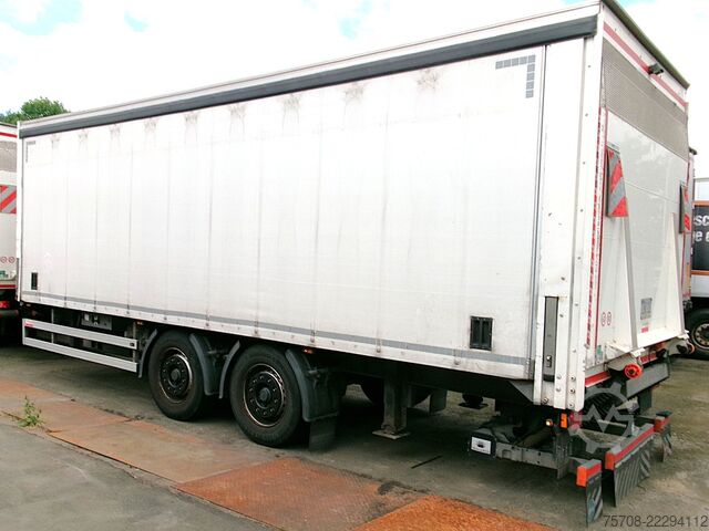 Flatbed truck with tarp MERCEDES-BENZ 2540 Antos*kpl Zug*2x 7,7m SafeServer*2x LBW*NLA