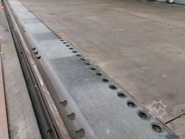 Flatbed truck with tarp MERCEDES-BENZ 2540 Antos*kpl Zug*2x 7,7m SafeServer*2x LBW*NLA