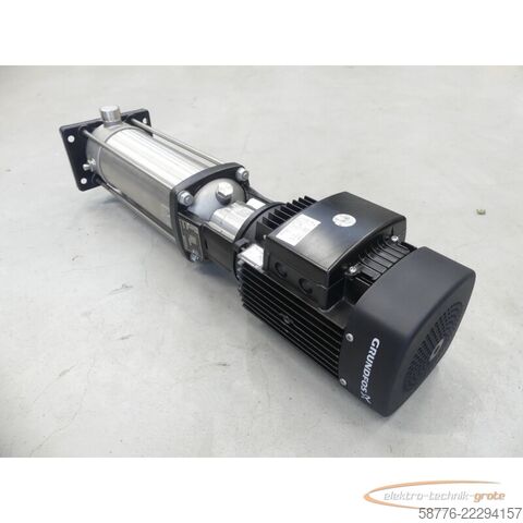 Komponente Grundfos CRN3-19 A-P-G-V-HQQV Pumpe mit MG90SB2-24FT115-D1 --