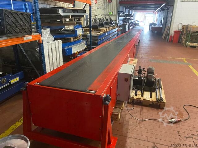 Teleskopförderer Förderband Förderer Budde TGF 02