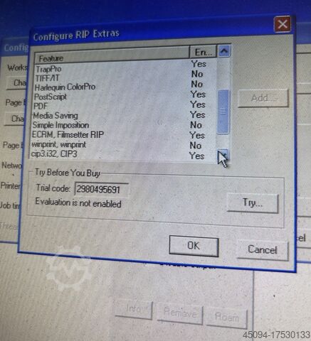 Software Global Graphics HQ-RIP V8, CIP3, Trapping