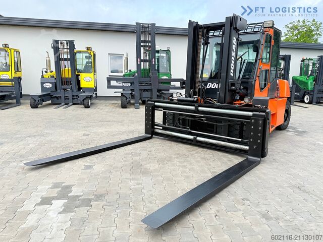 4-Rad-Gabelstapler DOOSAN 70 / DUPLEX / FORK 2500MM / POSITIONER
