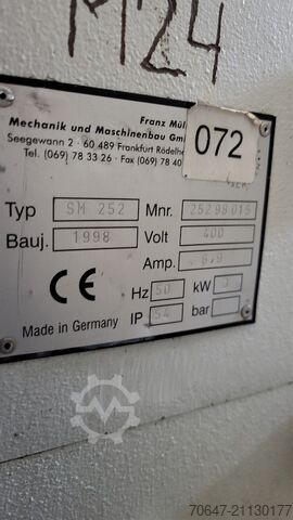 Beistellmühle 3 kW - 9 Stück Müller Maschinen GmbH SM 252