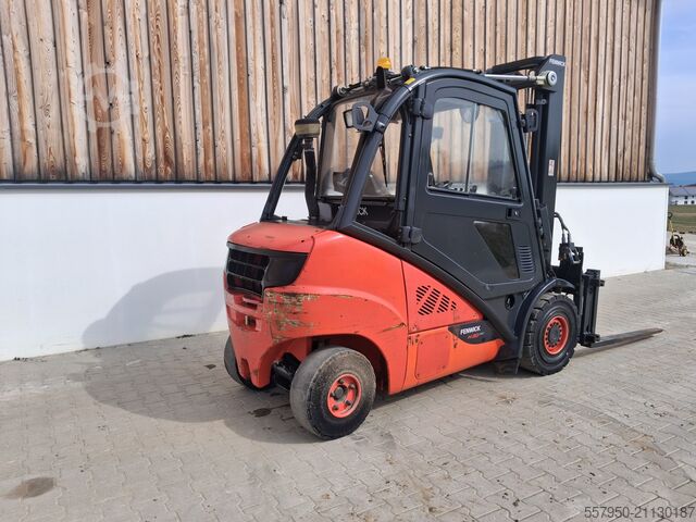 Frontstapler Linde H 30 Diesel Triplex Zinkenverstellgerät