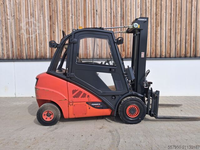 Frontstapler Linde H 30 Diesel Triplex Zinkenverstellgerät