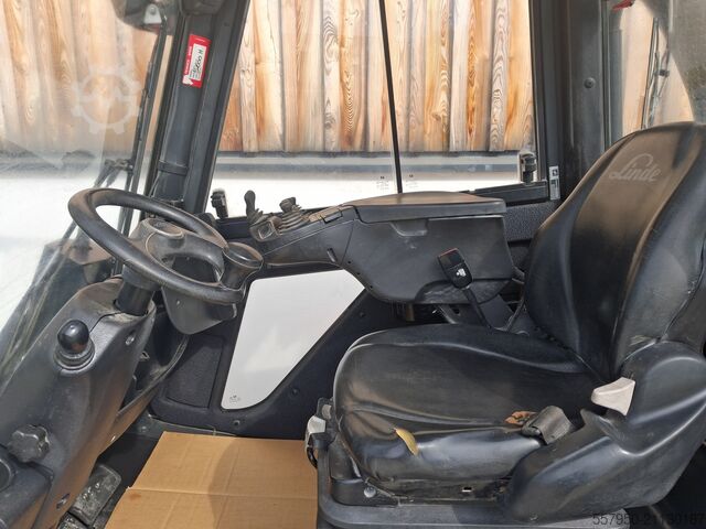 Frontstapler Linde H 30 Diesel Triplex Zinkenverstellgerät