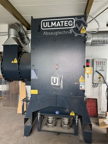 Dry extraction for aluminium/plastic. Ulmatec Filtereinheit Schlauch FES 20-35-4