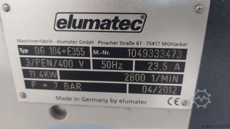 Doppelgehrungssäge ELUMATEC DG 104- ER 355