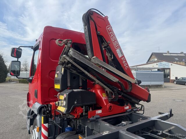 LF 220 10To. 3.S. Kipper/Kran Fassi F65, DAF LF 220 10To. 3.S. Kipper/Kran Fassi F65,