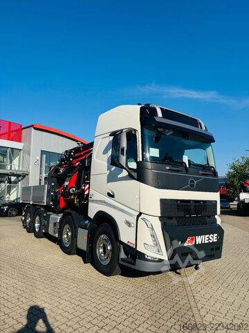 Flatbed truck VOLVO FH 500 8x2 mit F990RA.2.28 L616 V30