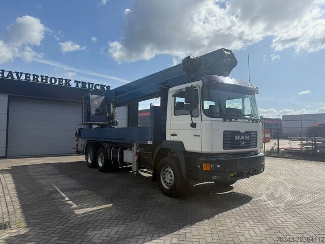 Crane truck MAN 26.314 T 39  PK 52000 ELWA Dakdekkers / montage...