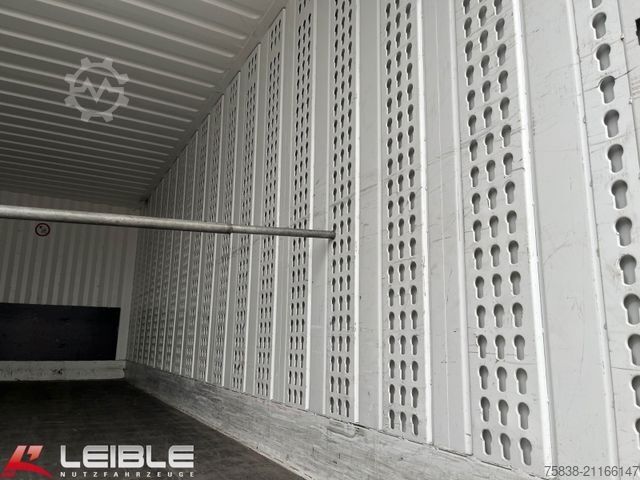 Swap body trailer KRONE WK 7.3 Stahl Koffer WAB *Lochwand/Dry Box*TOP*