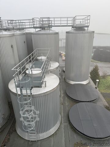 2 x 37 m³ ZKG-Tank / Biertank / Gärtank Gresser 