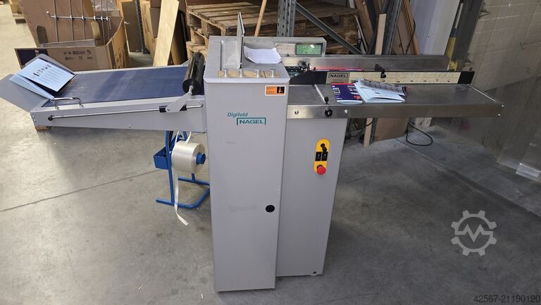 Papierbohrmaschine Nagel Digifold 50