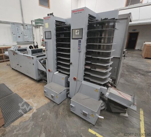 Broschürenfertigungssystem Horizon VAC 100 a+c SPF-200A FC 200A