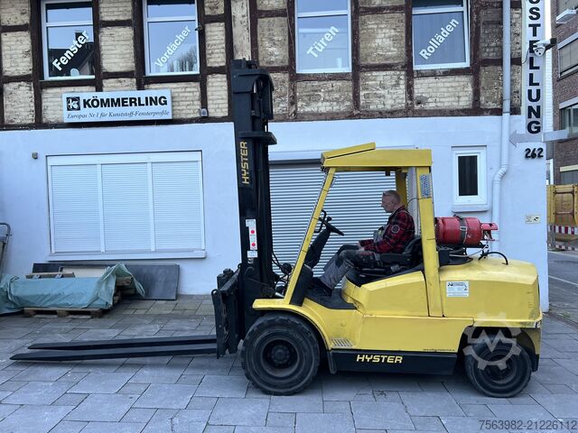 Hyster gas forklift, 5 tons, 4.6 m lift height Hyster H5.00 XM