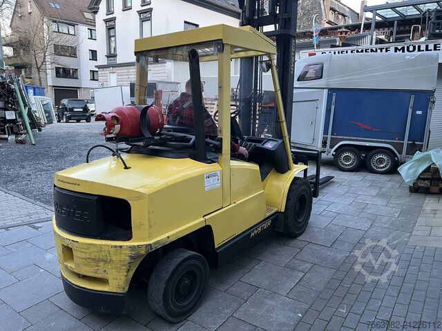 Hyster gas forklift, 5 tons, 4.6 m lift height Hyster H5.00 XM