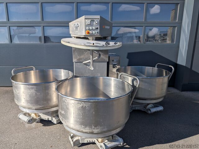 Spiralkneter + 3 Kessel Kemper President