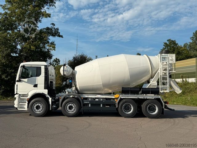 Concrete mixer truck MAN TGS 35.470 BB 8X4 EuromixMTP EM 10 L