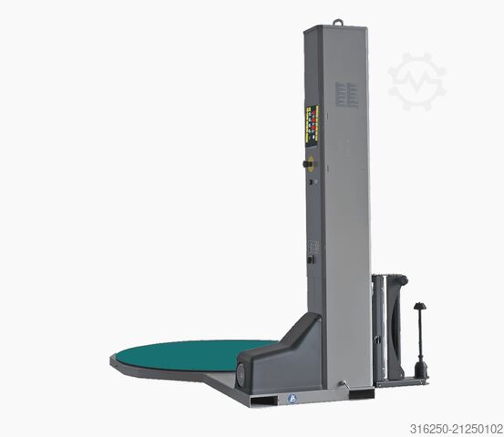PalettenWickler StretchWickler ATLANTA mit Drehteller 2200mm SYNTHESI 200% Vorreckung