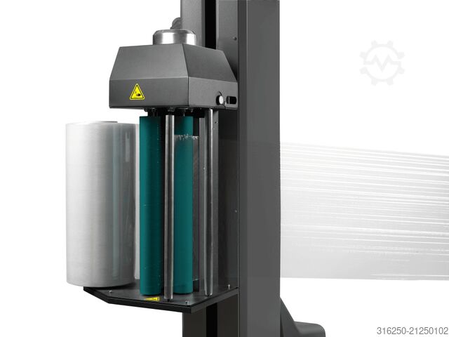 PalettenWickler StretchWickler ATLANTA mit Drehteller 2200mm SYNTHESI 200% Vorreckung