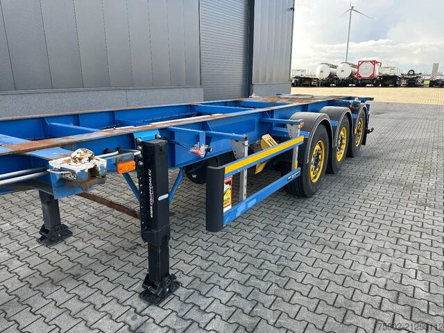 Container transportation Burg 20FT/30FT ADR Chassis / SAF DISC / ADR (EXII, E...