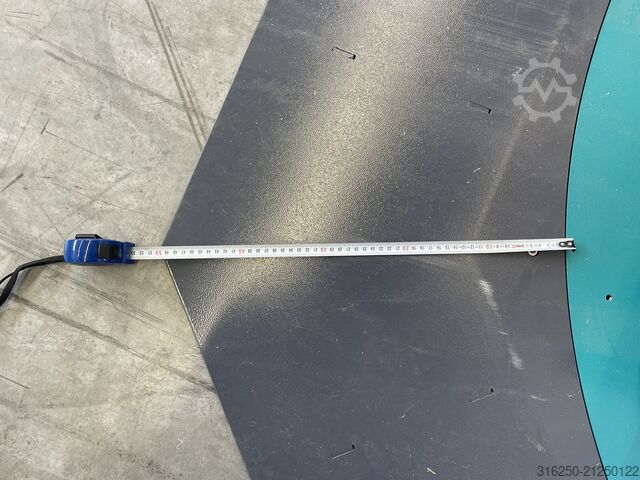 Palettenwickler Drehteller Stretchen ATLANTA - 25mm flacher Drehteller SYNTHESI - 200% Vorreckung