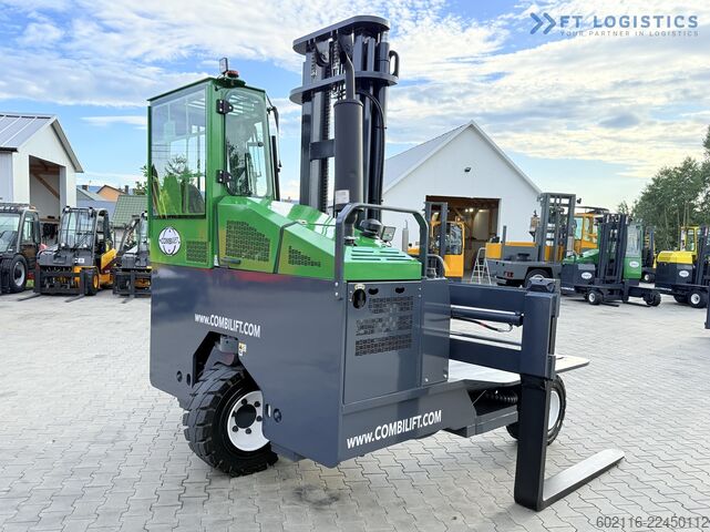 4-way forklift Combilift C5000XL / DIESEL / WIDE FORK POSITIONER