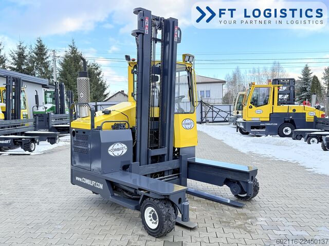 4-way forklift Combilift C4000 GAS DUPLEX 4600 FORK POSITIONER