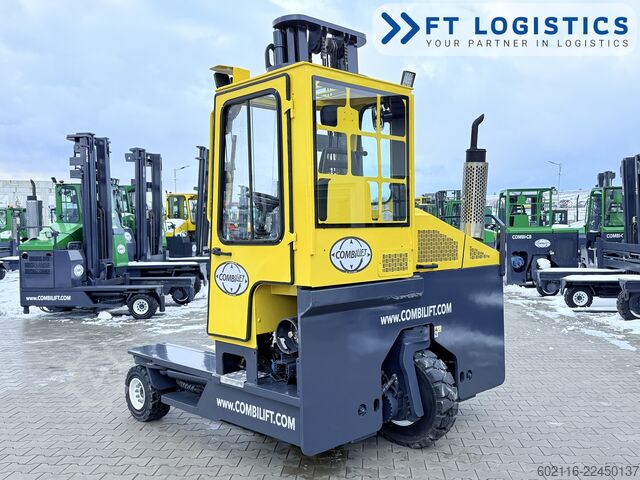 4-way forklift Combilift C4000 GAS DUPLEX 4600 FORK POSITIONER
