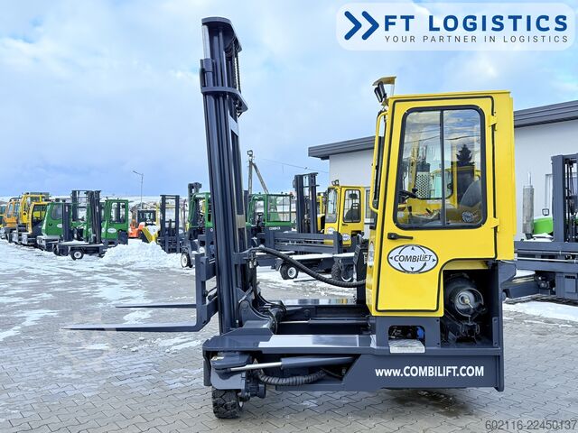 4-way forklift Combilift C4000 GAS DUPLEX 4600 FORK POSITIONER