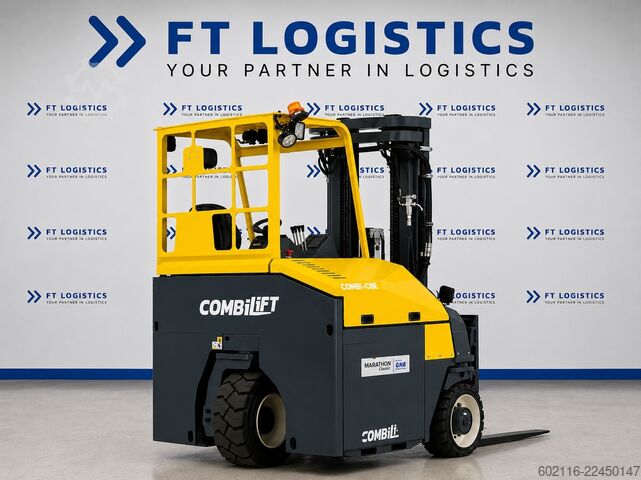 4-way forklift Combilift CBE4000 TRIPLEX 5200 FREE-LIFT POSITIONE
