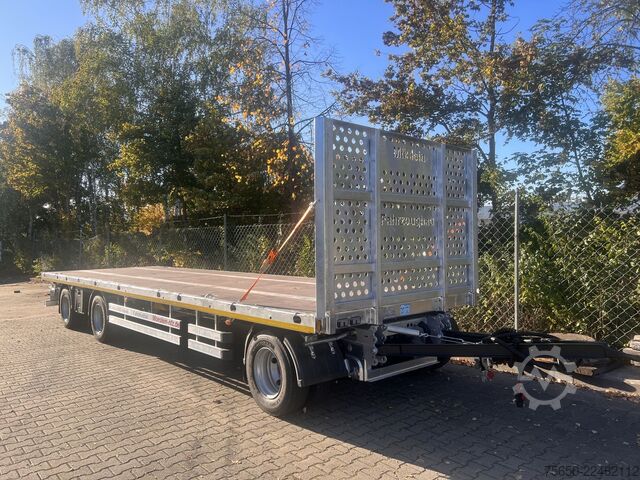 Anhänger mit offener Pritsche Möslein T 3 Plato 9 m  3 Achs Jumbo- Plato- Anhänger 9 m, Mega