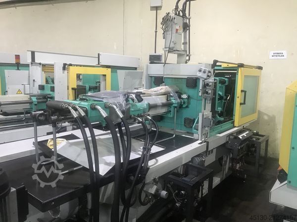 Spritzgießmaschine Arburg 420C 800-250 mit dem Angußpicker Amboss+