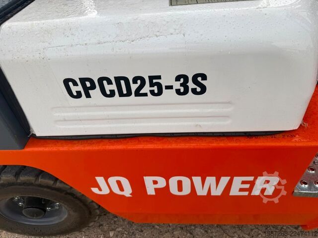 Front loader forklift  JQ Power CPCD25 / 2.5T Diesel / Sideshift / 2026