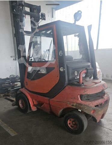 GABELSTAPLER H25D-03 DIESEL 4 RAD LINDE H25D-03