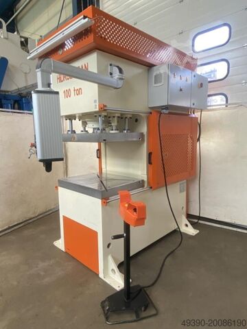 Single column - hydraulic press, hydropower press, punching press, production press HIDROLIKSAN C-Type 100