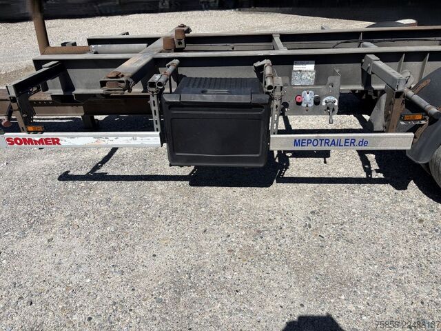 Swap chassis trailer SOMMER Jumbo Lafette Verzinkt 235/75R17,5