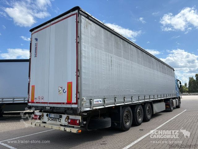 Open semitrailer with tarp Schmitz Cargobull Curtainsider Standard