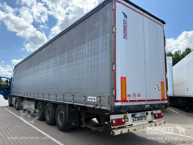 Open semitrailer with tarp Schmitz Cargobull Curtainsider Standard