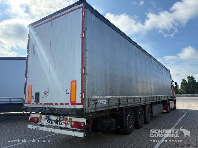 Open semitrailer with tarp Schmitz Cargobull Curtainsider Standard