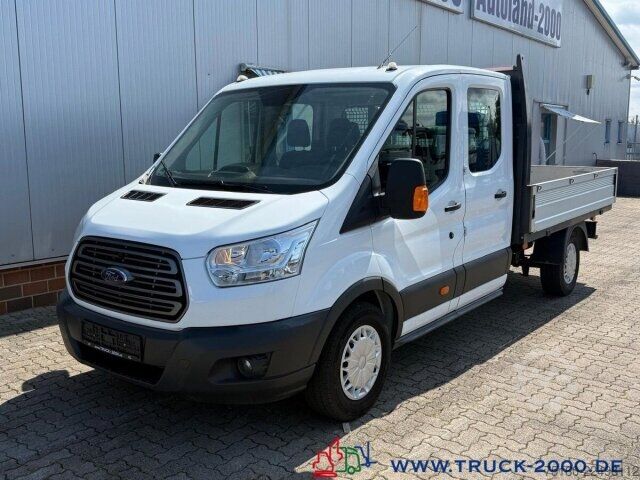 Pritschenwagen Ford Transit 350 2.2 TDCI DoKa 7 Sitze Klima AHK 2,7t