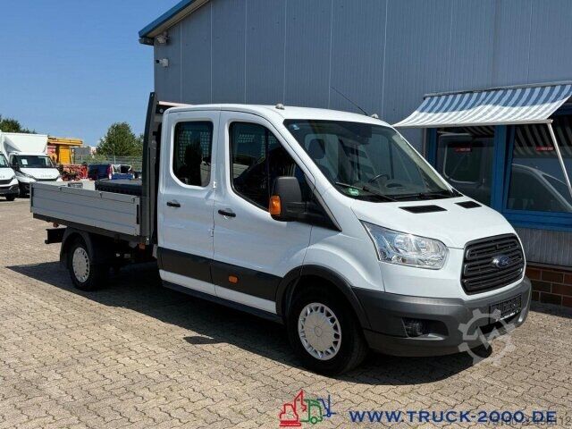 Pritschenwagen Ford Transit 350 2.2 TDCI DoKa 7 Sitze Klima AHK 2,7t