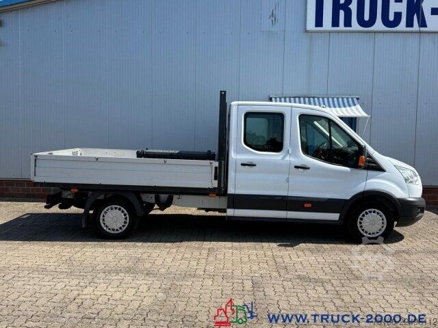 Pritschenwagen Ford Transit 350 2.2 TDCI DoKa 7 Sitze Klima AHK 2,7t