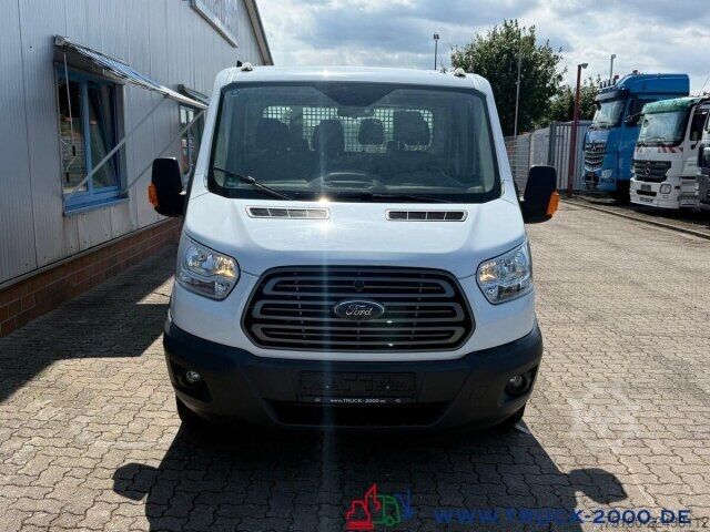 Pritschenwagen Ford Transit 350 2.2 TDCI DoKa 7 Sitze Klima AHK 2,7t